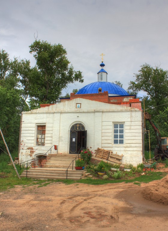 Церковь Митрофана Воронежского, Малмыж (Малмыжский район, Кировская область). фасады, Вид с запада, реставрация церкви