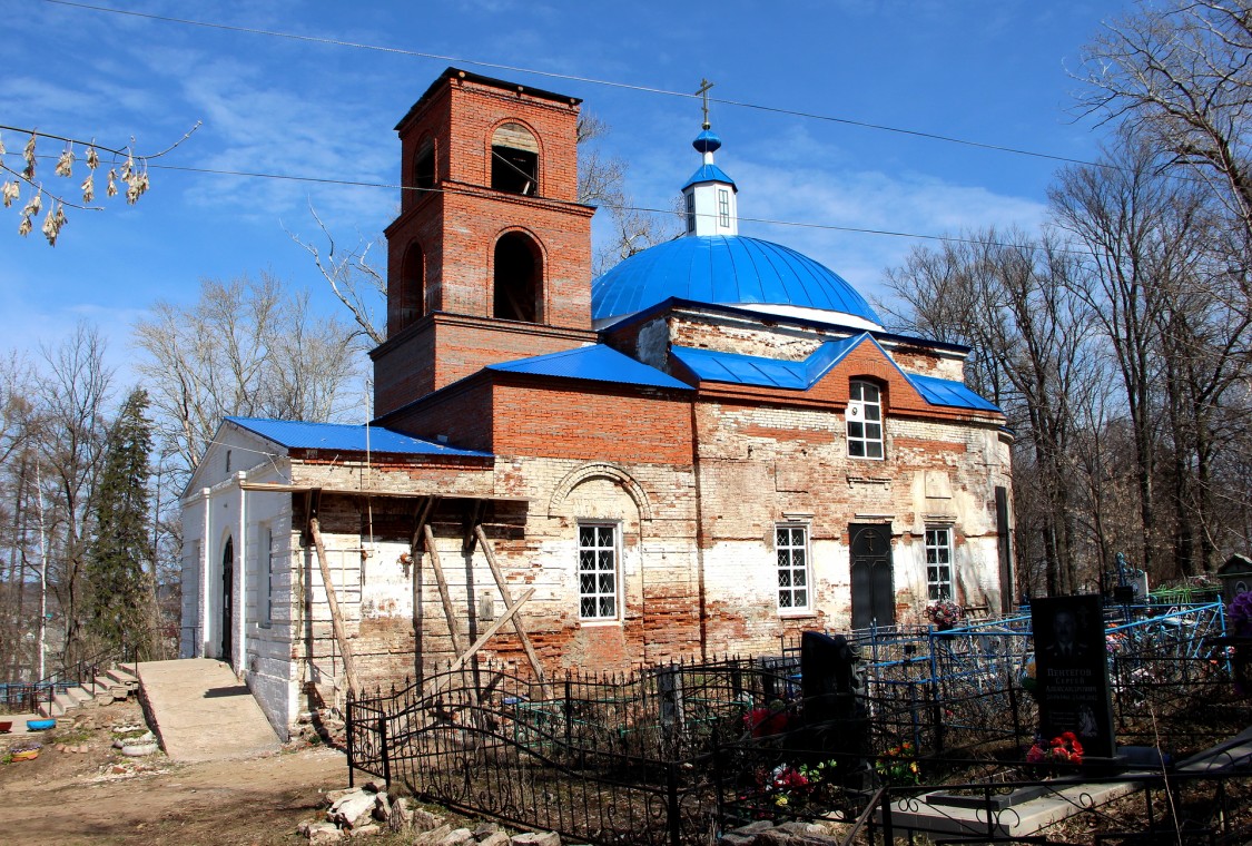 Церковь Митрофана Воронежского, Малмыж (Малмыжский район, Кировская область). фасады, Восстановление колокольни.