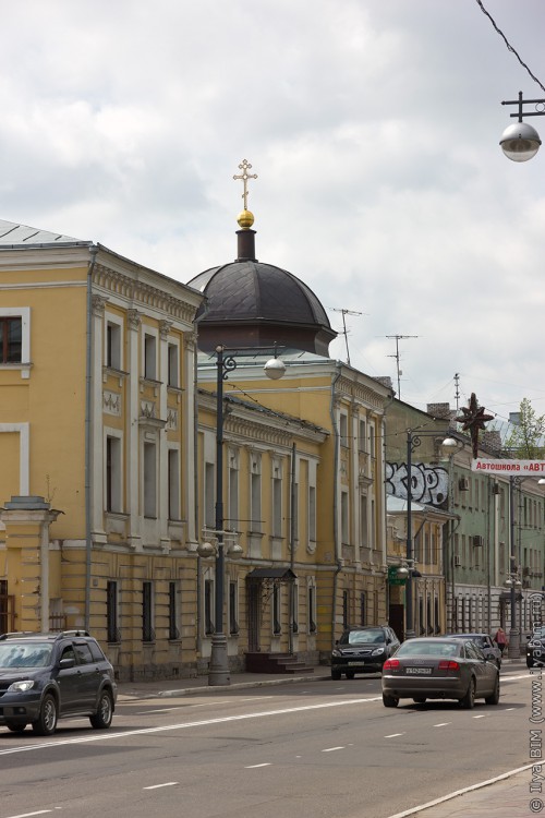 Тверь. Церковь Двенадцати апостолов при Архиерейском доме. фасады