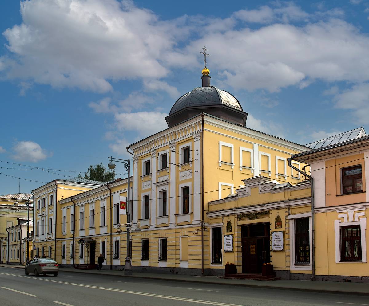 фасады. Церковь Двенадцати апостолов при Архиерейском доме, Тверь (Тверь, город, Тверская область)