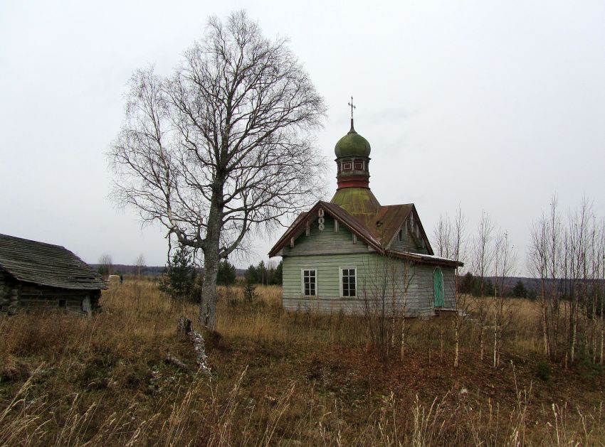 Скалепово. Часовня Александра Невского и Георгия Победоносца. фасады, вид с северо-запада