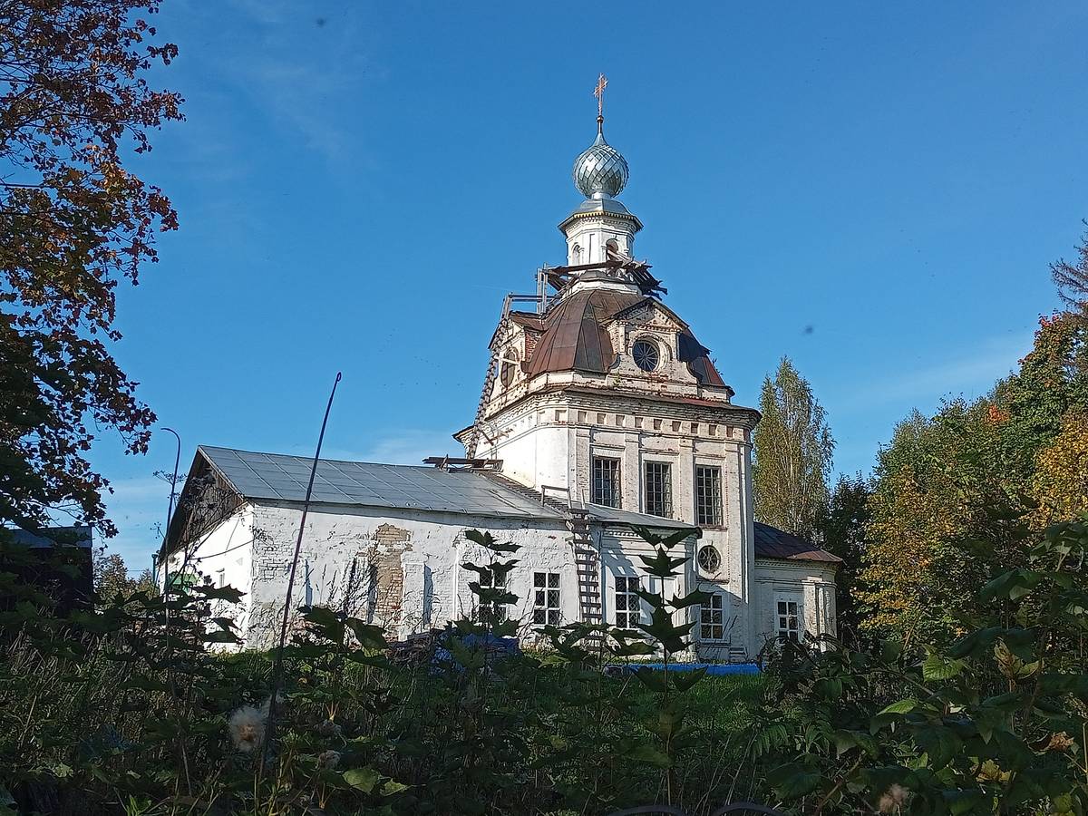 Церковь Рождества Христова, Унжа (Макарьевский район, Костромская область). фасады