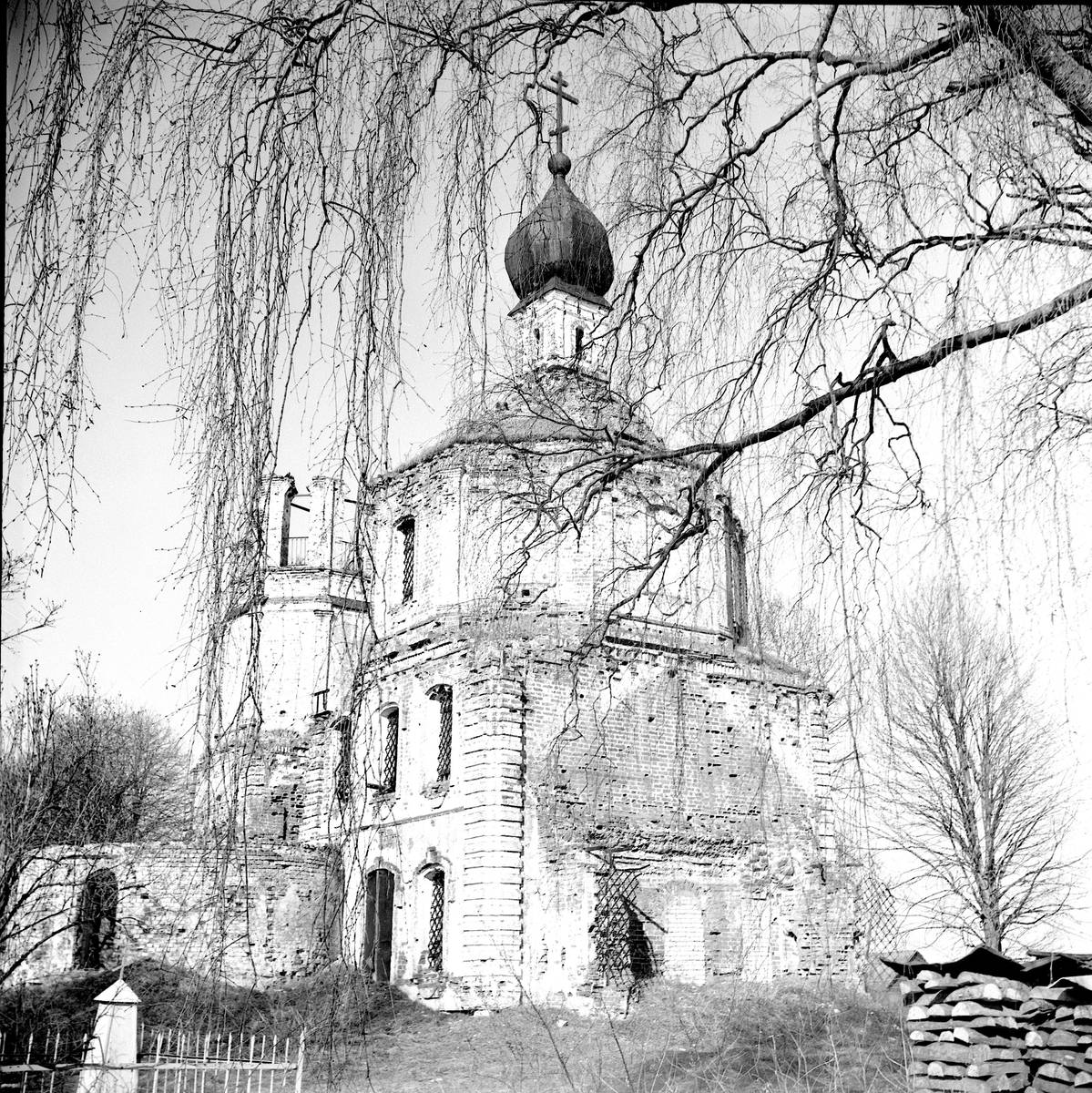 документальные фотографии. Церковь Сергия Радонежского, Сергиевское (Калининский район, Тверская область)