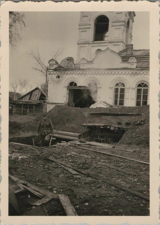 Церковь Троицы Живоначальной (старообрядческая), Ржев (Ржевский район и г. Ржев, Тверская область). архивная фотография, Фото 1942 г. с аукциона e-bay.de