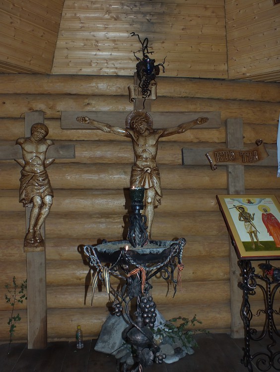 Часовня Разбойника благоразумного, Анишино (Венёвский район, Тульская область). интерьер и убранство