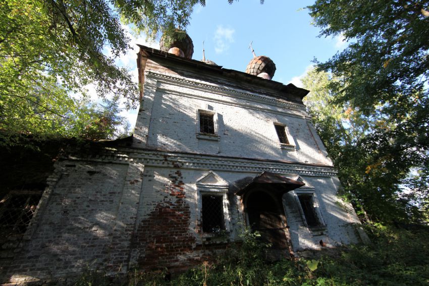 Церковь Воскресения Христова, Шахонино (Даниловский район, Ярославская область). фасады