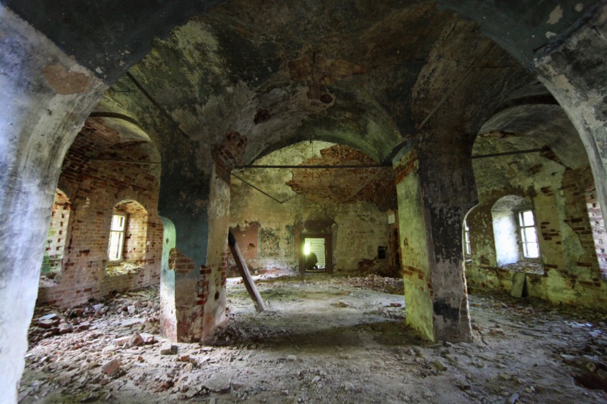 Церковь Воскресения Христова, Шахонино (Даниловский район, Ярославская область). интерьер и убранство
