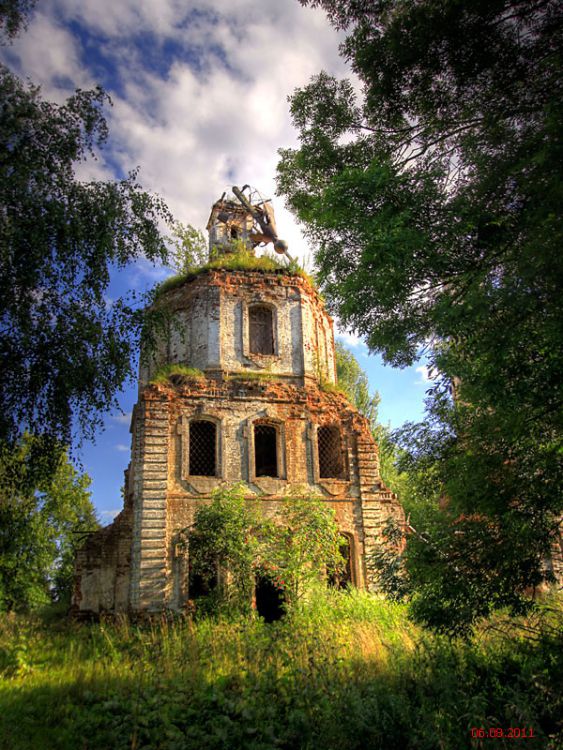 Церковь Сергия Радонежского, Сергиевское (Калининский район, Тверская область). фасады