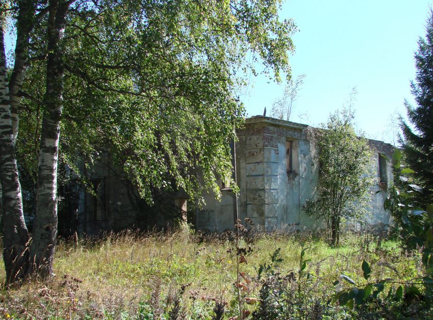 Церковь Спаса Нерукотворного Образа, Верхнеспасское (Пыщугский район, Костромская область). общий вид в ландшафте