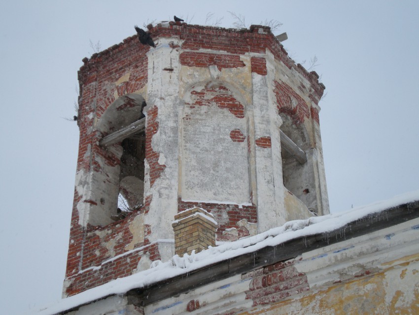 Церковь Успения Пресвятой Богородицы, Рютино (Бологовский район, Тверская область). архитектурные детали