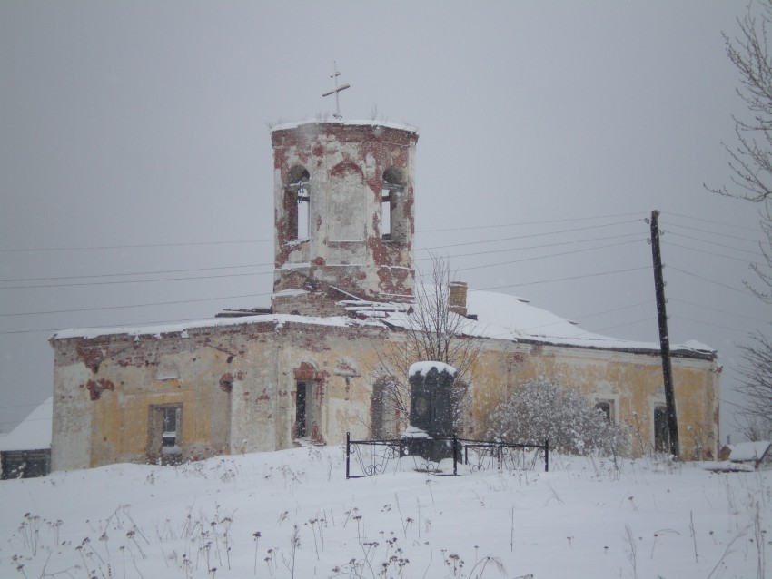 Рютино. Церковь Успения Пресвятой Богородицы. фасады