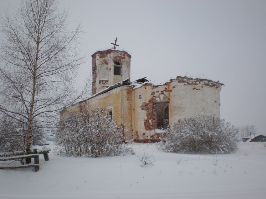 Рютино. Церковь Успения Пресвятой Богородицы. фасады