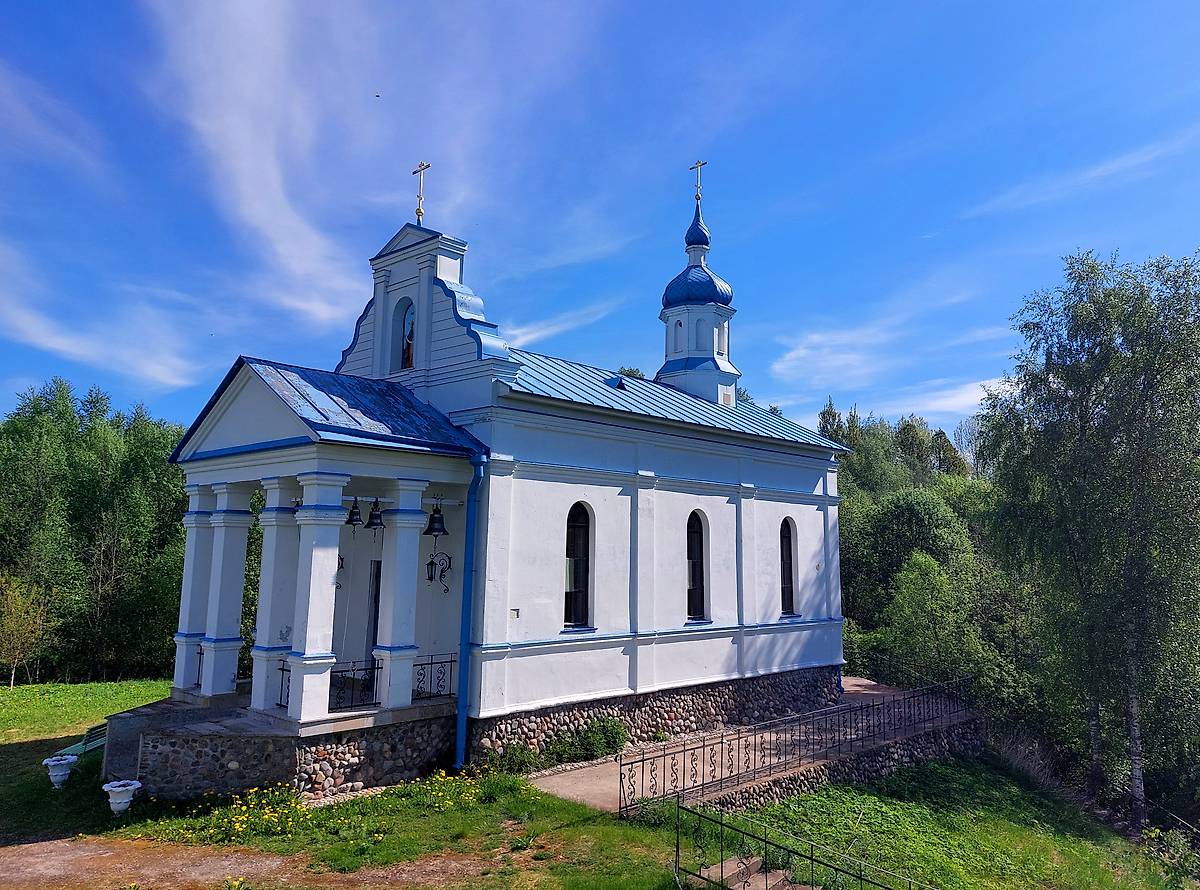 фасады. Церковь иконы Божией Матери "Всех скорбящих Радость", Андреевщина (Кондуши) (Лодейнопольский район, Ленинградская область)