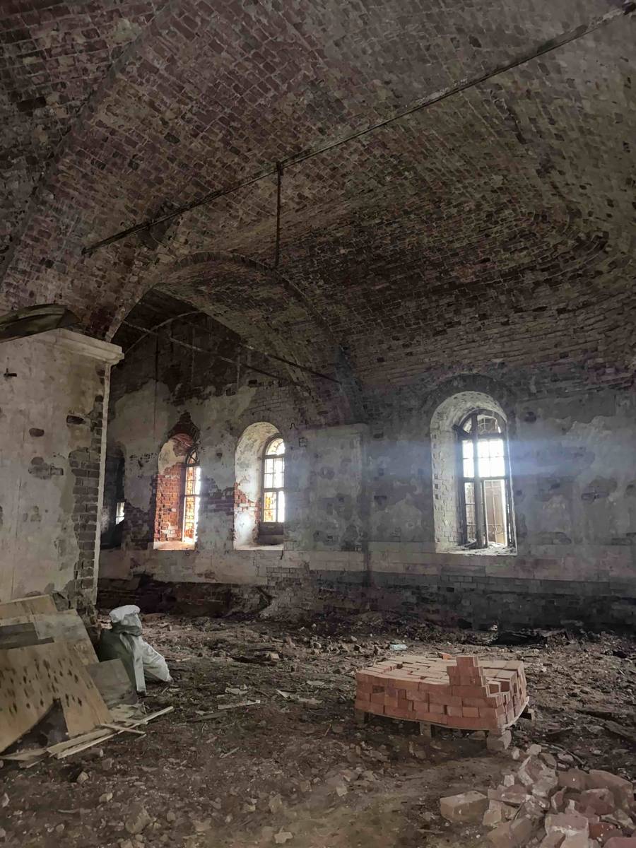 интерьер и убранство. Церковь Троицы Живоначальной, Красно (Вачский район, Нижегородская область)