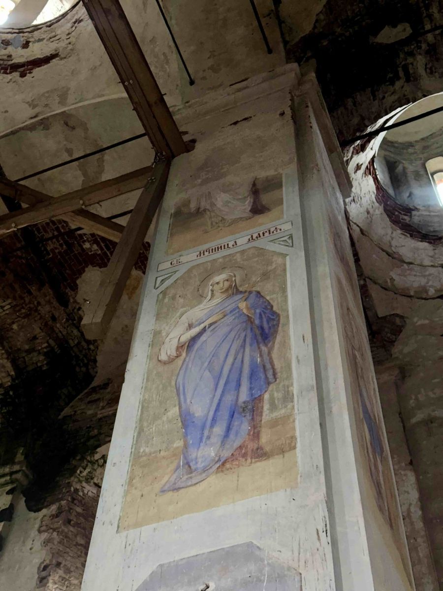 интерьер и убранство. Церковь Троицы Живоначальной, Красно (Вачский район, Нижегородская область)