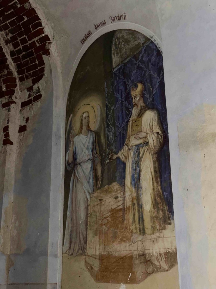 интерьер и убранство. Церковь Троицы Живоначальной, Красно (Вачский район, Нижегородская область)