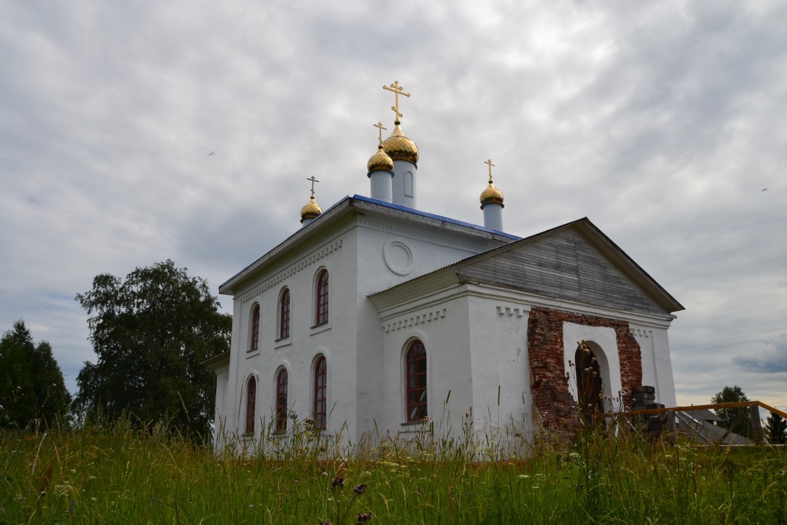 Кремлево. Церковь Рождества Пресвятой Богородицы. фасады