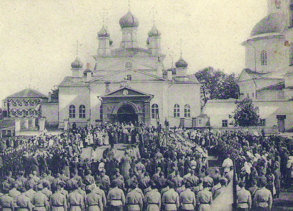Церковь Богоявления Господня, Кадников (Сокольский район, Вологодская область). архивная фотография, Старинное фото с сайта Вологодской митрополии