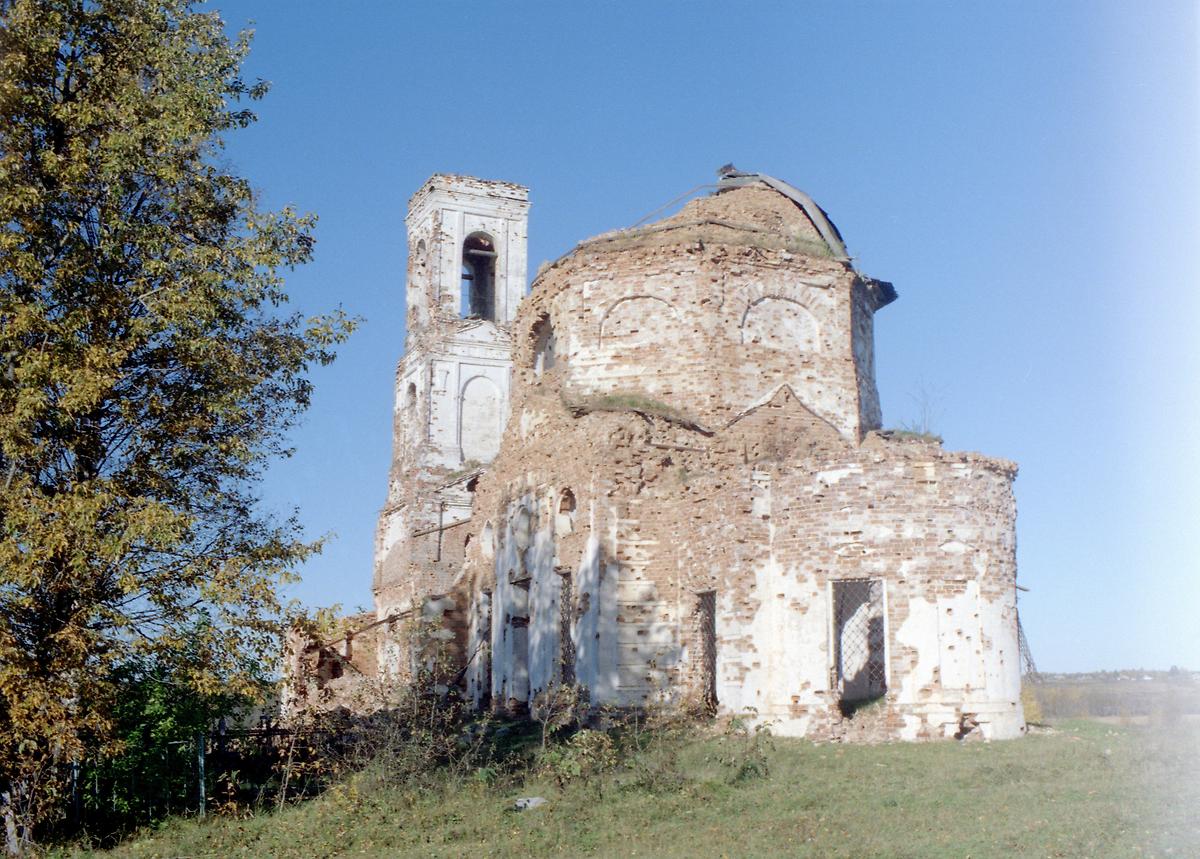 фасады. Церковь Покрова Пресвятой Богородицы, Гора (Кирилловский район, Вологодская область)