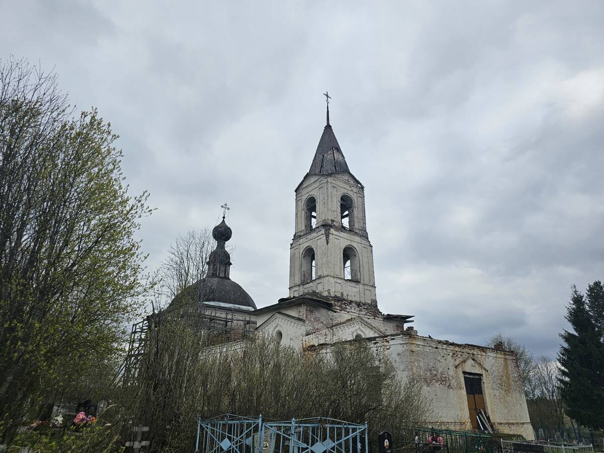 Церковь Петра и Павла, Ситское (Кирилловский район, Вологодская область). фасады