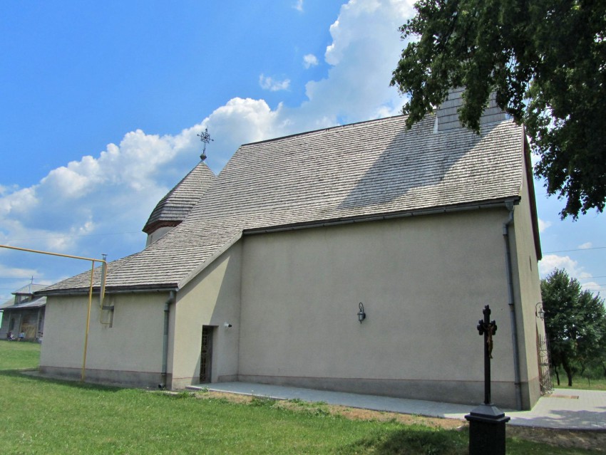 Ужгород. Церковь Анны праведной. фасады, вид с северо-запада
