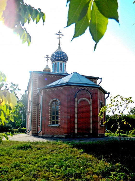 Церковь Михаила Архангела, Погребки (Суджанский район, Курская область). общий вид в ландшафте