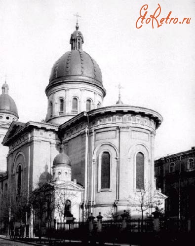 Львов. Церковь Спаса Преображения. архивная фотография, 1900 - 1920 годы