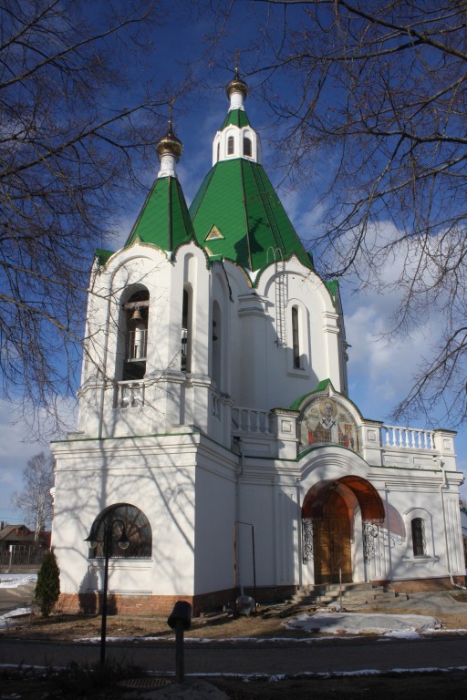 Церковь Преображения Господня (новая), Запрудня (Талдомский городской округ и г. Дубна, Московская область). фасады