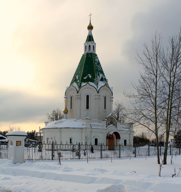 Запрудня. Церковь Спаса Преображения. фасады