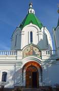 Запрудня. Преображения Господня (новая), церковь