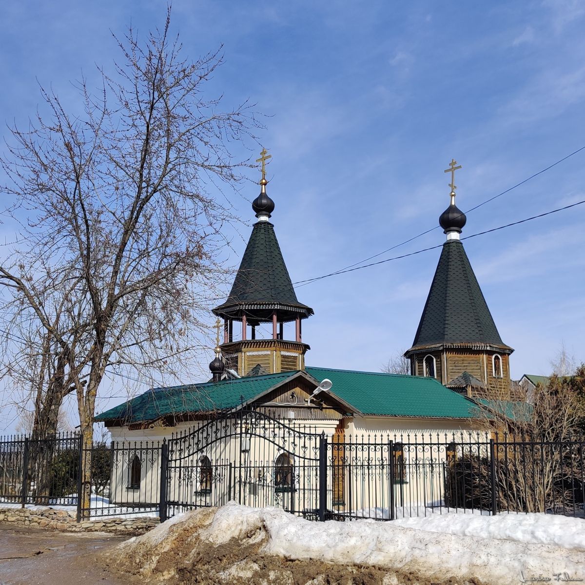 Церковь Сергия Радонежского, Богородское, посёлок (Сергиево-Посадский городской округ, Московская область). фасады