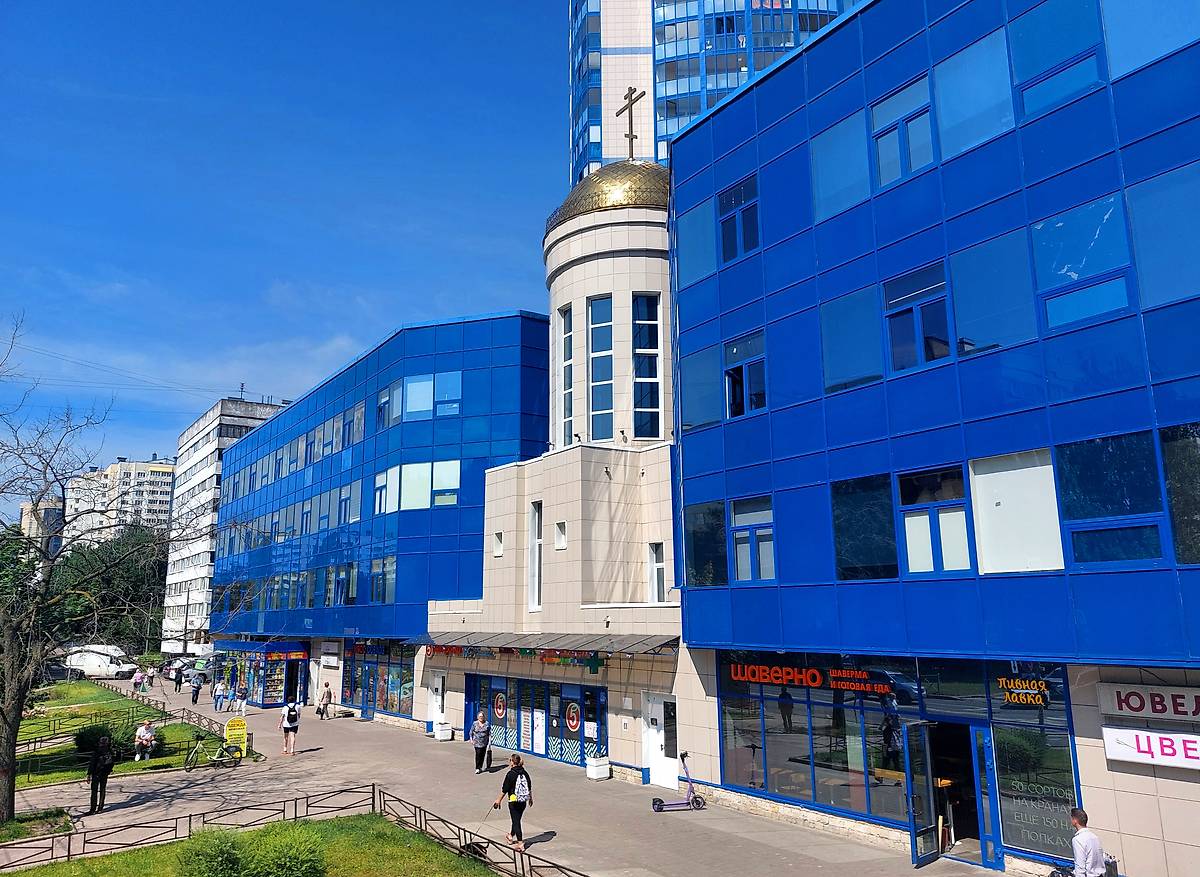 фасады. Церковь Феодора Ушакова, Приморский район (Санкт-Петербург, г. Санкт-Петербург)
