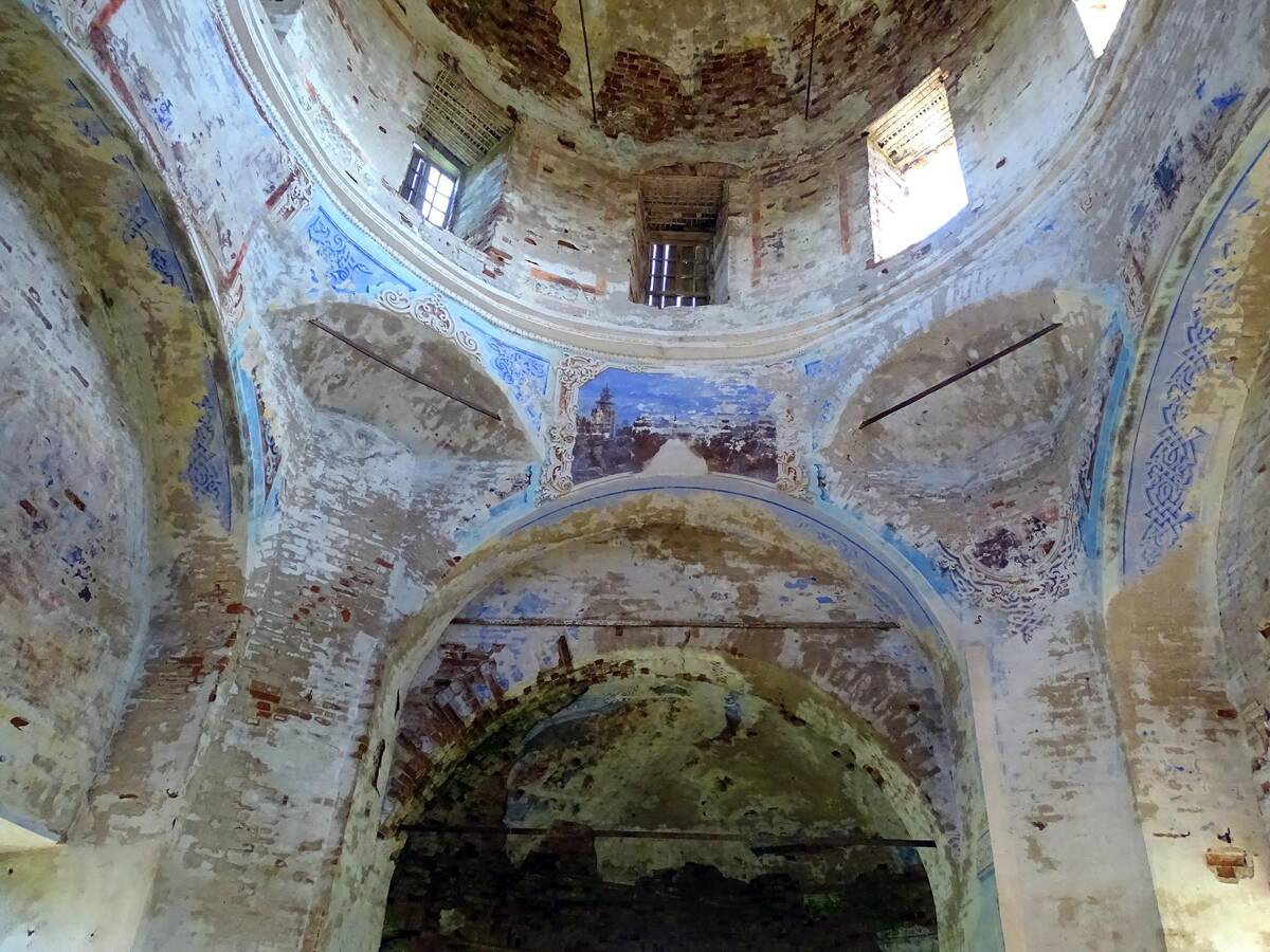 Церковь Преображения Господня, Карамышево (Сандовский район, Тверская область). интерьер и убранство