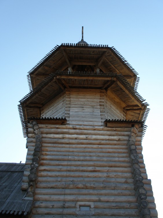 Церковь Благовещения Пресвятой Богородицы (новая), Благовещенье (Сергиево-Посадский городской округ, Московская область). архитектурные детали, Колокольня, вид с севера