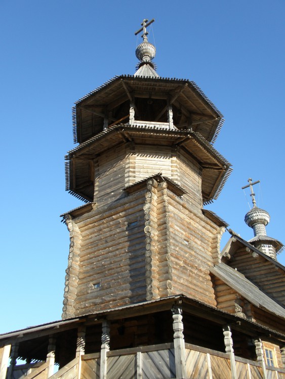 Церковь Благовещения Пресвятой Богородицы (новая), Благовещенье (Сергиево-Посадский городской округ, Московская область). архитектурные детали, Колокольня