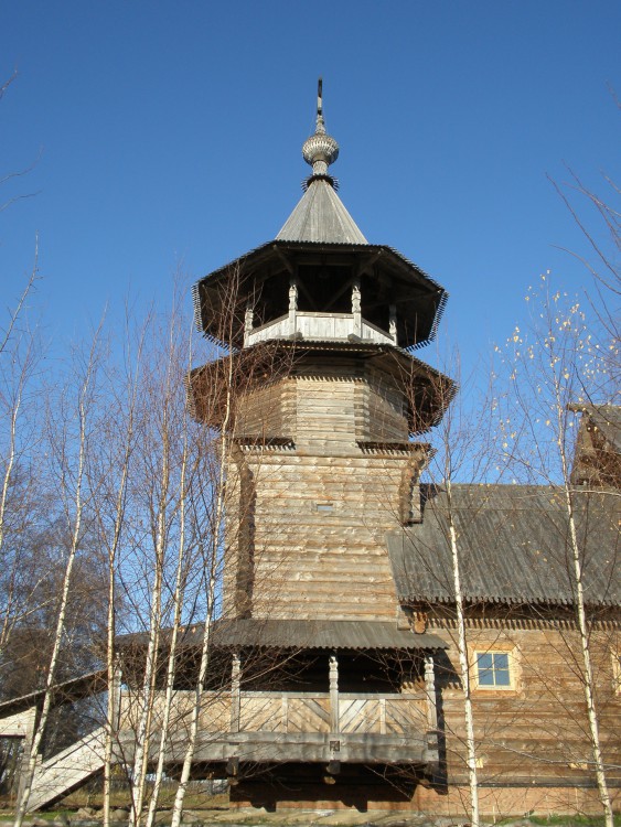 Церковь Благовещения Пресвятой Богородицы (новая), Благовещенье (Сергиево-Посадский городской округ, Московская область). архитектурные детали, Колокольня, вид с юга