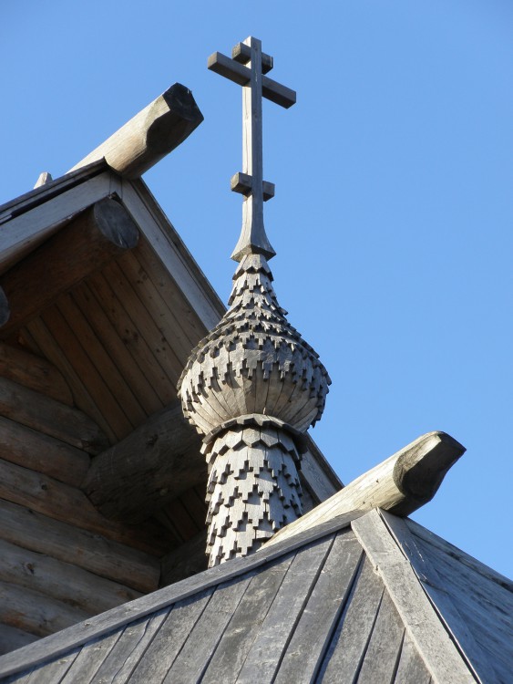 Благовещенье. Церковь Благовещения Пресвятой Богородицы (новая). архитектурные детали, Купол над апсидой