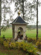 Часовня-памятник на месте гибели Марины Гутерман, , Трасса Р132, 34-й километр, Некрасовский район, Ярославская область