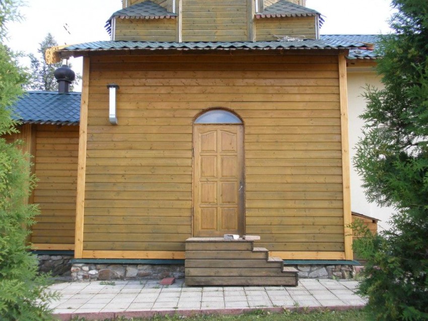 Церковь Сергия Радонежского, Богородское, посёлок (Сергиево-Посадский городской округ, Московская область). архитектурные детали, Фрагмент северного фасада