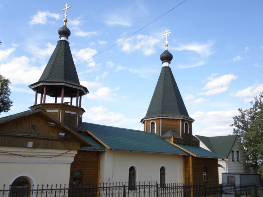 Богородское, посёлок. Церковь Сергия Радонежского. фасады, Вид с юго-запада