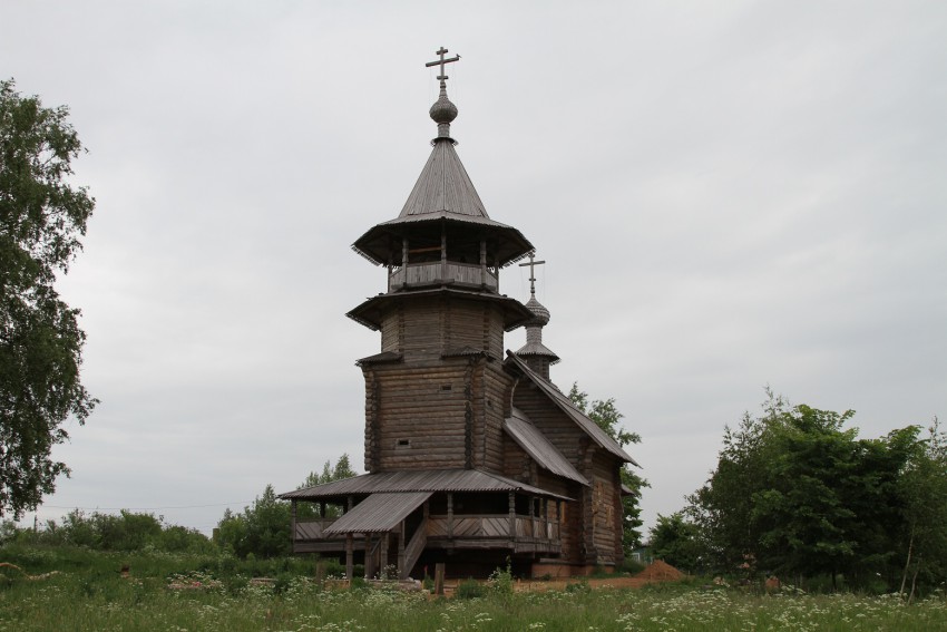 Церковь Благовещения Пресвятой Богородицы (новая), Благовещенье (Сергиево-Посадский городской округ, Московская область). фасады