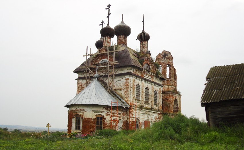 Церковь Зачатия Иоанна Предтечи, Прудищи (Спасский район, Нижегородская область). фасады