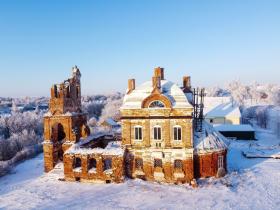 Прудищи. Церковь Зачатия Иоанна Предтечи