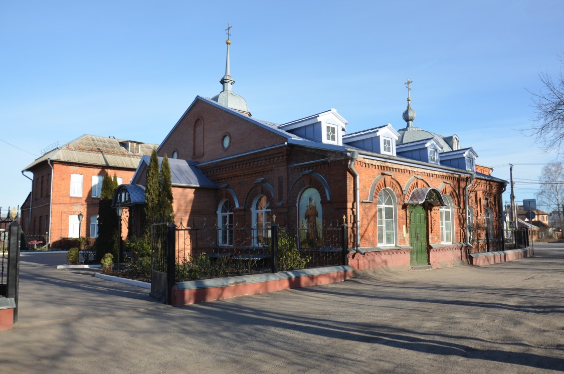 Церковь Серафима Саровского на Цыганском бугре, Курск (Курск, город, Курская область). фасады, Вид с юго-запада