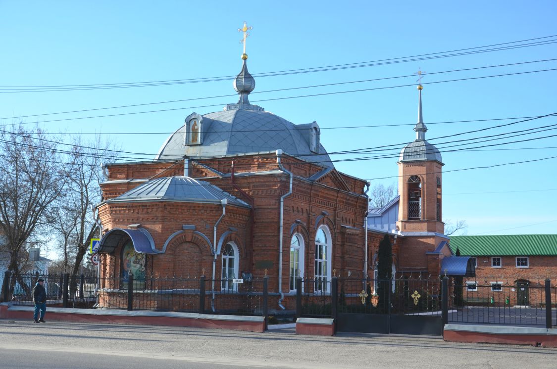 Курск. Церковь Серафима Саровского на Цыганском бугре. фасады, Вид с северо-востока