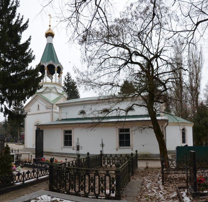 Церковь Лазаря Четверодневного на старой территории Северного кладбища, Курск (Курск, город, Курская область). фасады