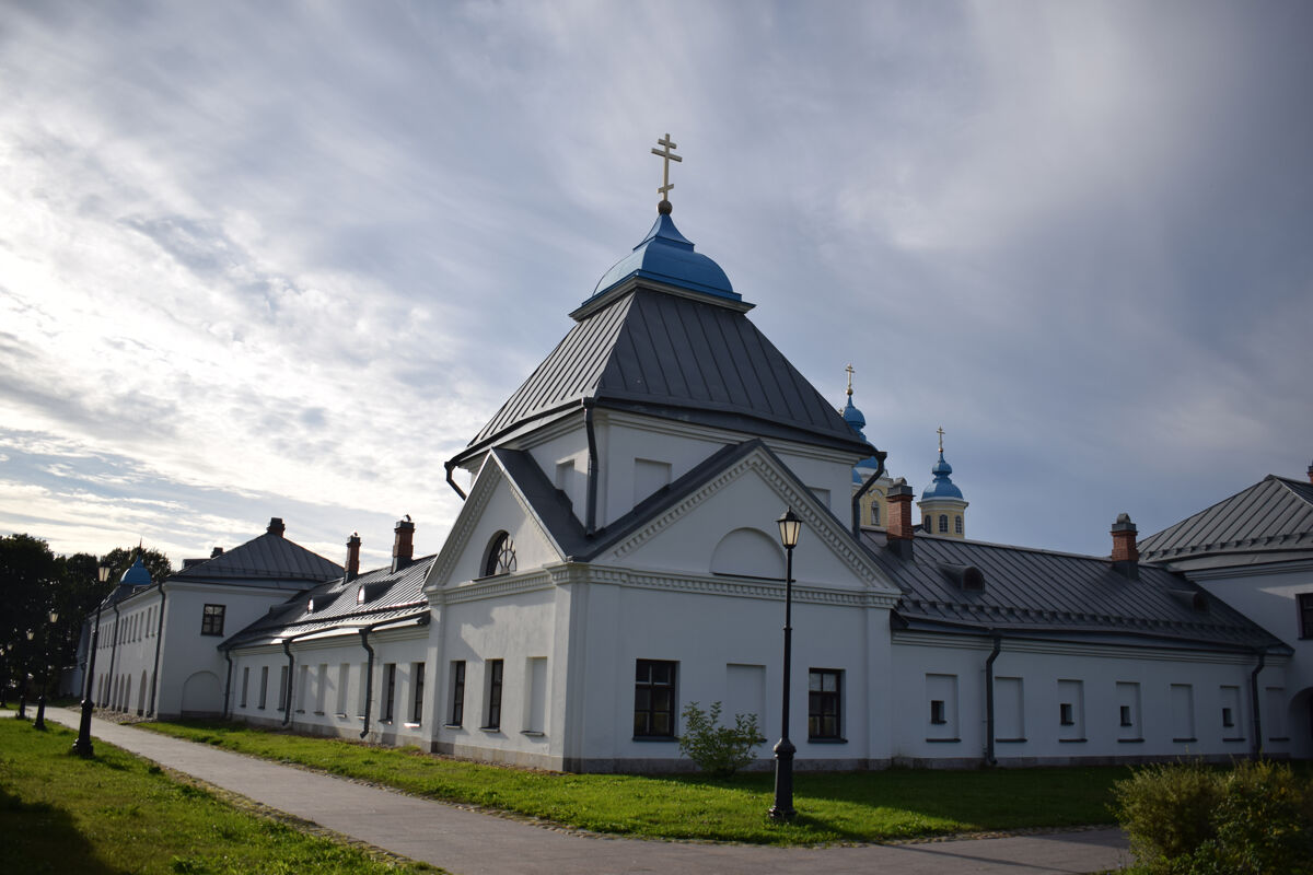 Рождества Пресвятой Богородицы Коневский монастырь. Церковь Николая Чудотворца, Коневец, остров (Приозерский район, Ленинградская область). фасады