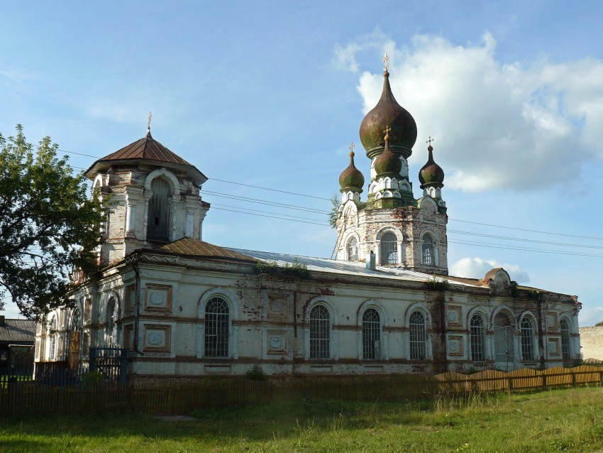 Каракша. Церковь Космы и Дамиана. фасады