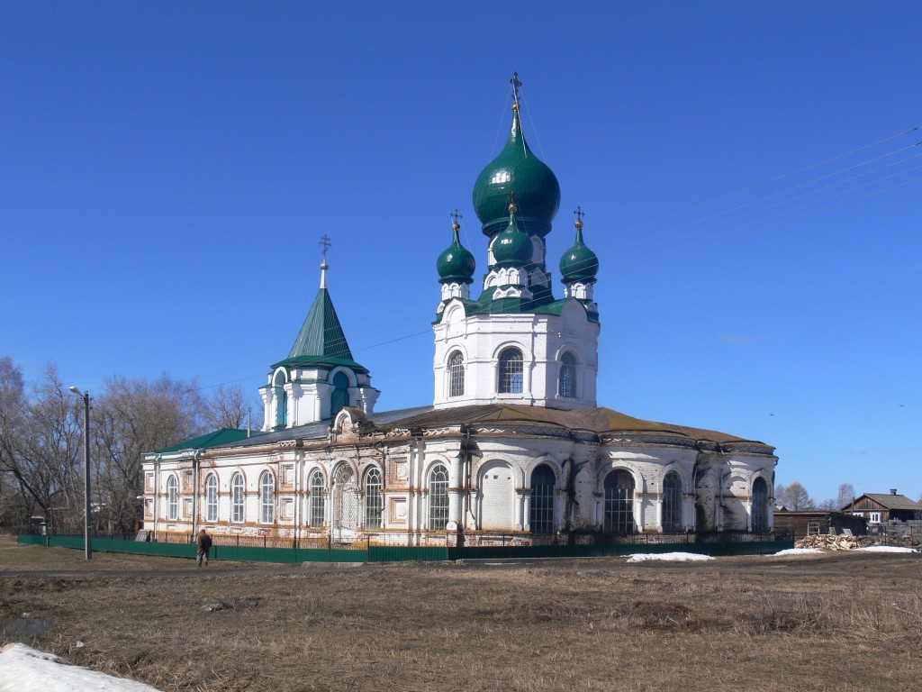 Церковь Космы и Дамиана, Каракша (Яранский район, Кировская область). фасады
