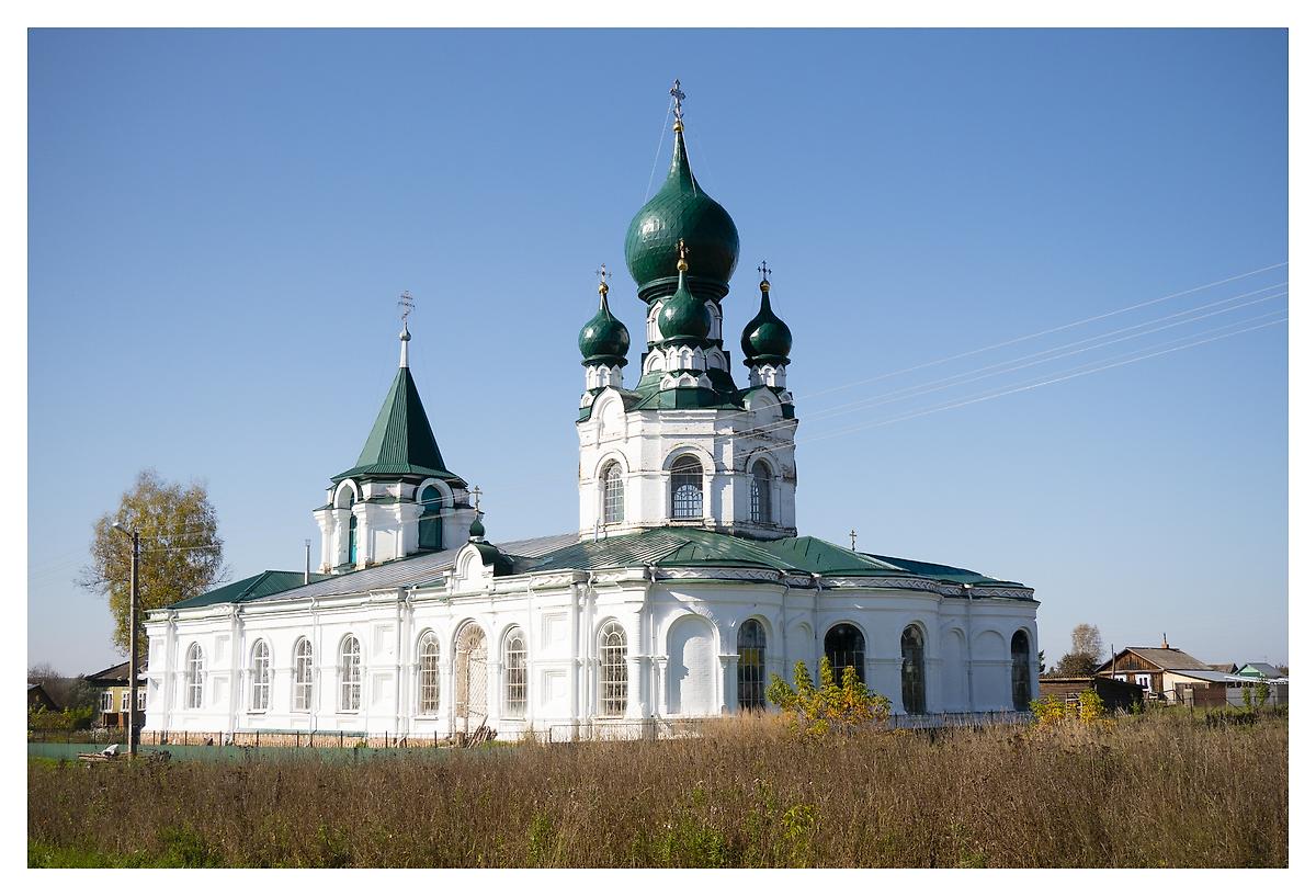 фасады. Церковь Космы и Дамиана, Каракша (Яранский район, Кировская область)